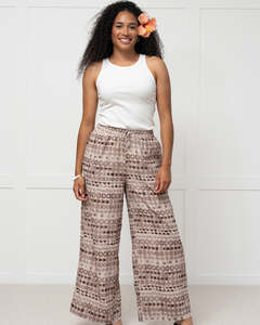 Kalea Womens Wide Leg Pants