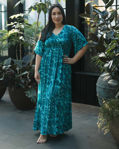 Nevaeh Womens Maxi Dress
