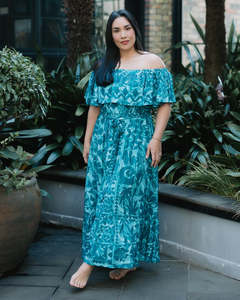 Teuila Womens Off Shoulder Dress
