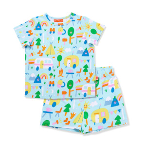 Child: Summer PJ Set - Happy Campers