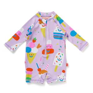 Baby & Toddler: Long Sleeve Rashsuit - Sundae Fun Day