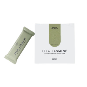 Lila Jasmine Nutrition: Apple Crumble Lactation Bars