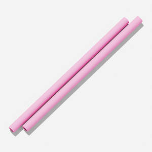 Bink Silicone Straws - Bubblegum