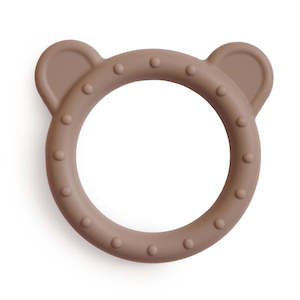 Rattles Teethers: Bear Teether - Natural