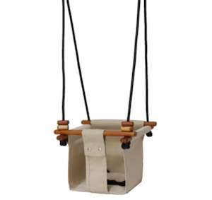 Solvej Baby Toddler Swing - Soft Linen