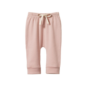 Nature Baby 1: Drawstring Pants - Rose Bud