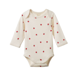 Long Sleeve Bodysuit - Raspberry