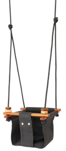 Solvej Baby Toddler Swing - Slate Grey