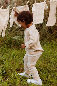 Z Baby Clothing: Essential Pant - Gingham Knit