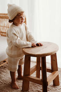 Z Baby Clothing: Oversized Jumper - Gingham Knit