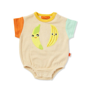 Short Sleeve Terry Bodysuit - Peel Party