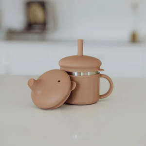 Ease Baby Stainless Steel 3in1 Sippy Cup