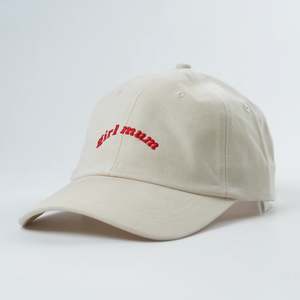 Mama: Girl Mum Cap Cream