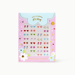 Toys Accessories: Oh Flossy Kids Stick-On Earrings