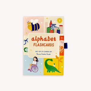 Puzzles Games: A-Z Illustrated Alphabet Flashcards