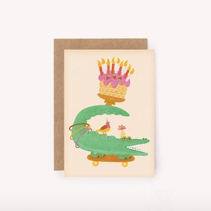Under 20: Crocodile MINI Card