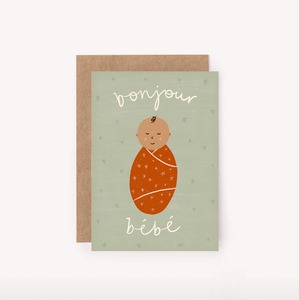 Best Selling: Bonjour Bebe Mini Card