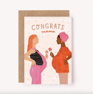 Best Selling: Congrats Mama Greeting Card