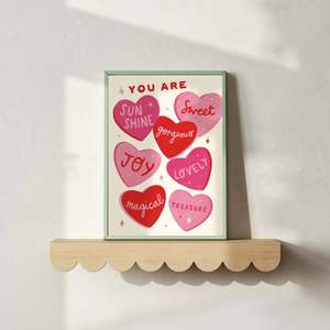 New: Sweet Hearts Print