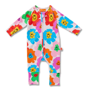 Baby Clothing: Hej Blomma! Long Sleeve Romper