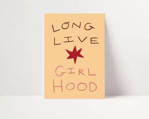 Toys Accessories: Long Live Girl Hood Print