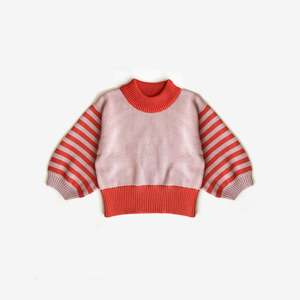 Best Selling: Organic Cotton Bubble Sleeve Jumper