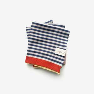 Best Selling: Cotton Knit Blanket - Colour Block