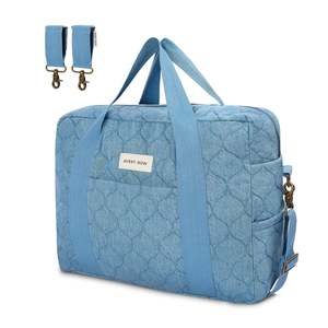 Avery Row | Nappy Changing Bag | Denim or Natural