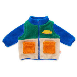 Halcyon Nights | Sherpa Jacket Vest - Beep Beep