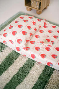 Strawberry Shortcake Sheet Cot