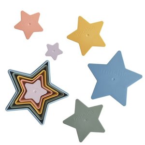 Toys Accessories: Mushie Nesting Stars - Retro