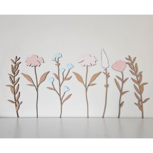 Pastel Wildflower set