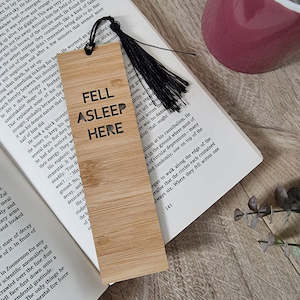 Fell Asleep Here Bookmark