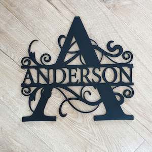 Monogram Letter With Name