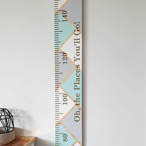 Mothers Day 2025 Sale: Herringbone Wooden Height Chart