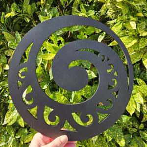 Koru Circle Wall Art