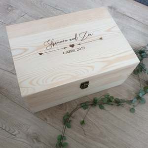 Keepsake Boxes: Simply Love Wooden Keepsake Box (Pre-Order)