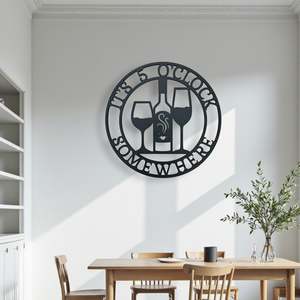 On Sale: It's 5oclock Somewhere Wall Art Wine