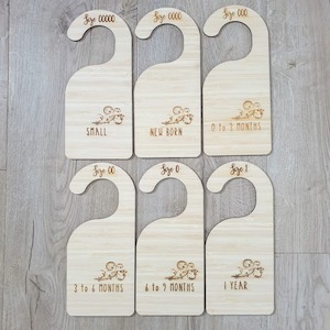 Baby: Baby Wardrobe Clothes Divider Bamboo