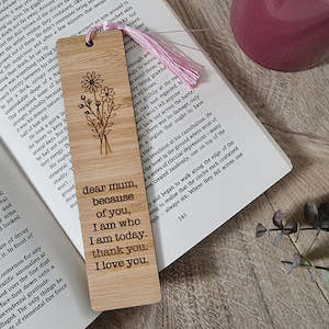 Bookmarks: Dear Mum I Love You Bookmark