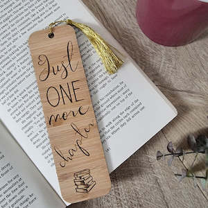 Bookmarks: Just One More Chapter Bookmark