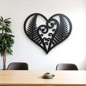 On Sale: Heart with Fern Wall Decor