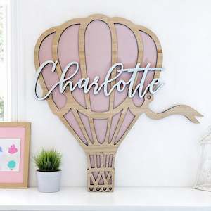 Personalised Hot Air Balloon