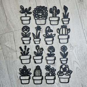 Pocket Pots – Mini Wall Art Collection