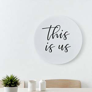 All: This Is Us Circular sign