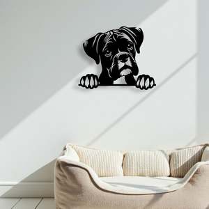 Peeking Dog Wall Art