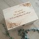 Decorative Corner Wooden Keepsake Box (Pre-Order)