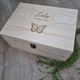 Butterfly Engraved  Keepsake Box (Pre-Order)