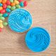 Wave Fondant Stamp