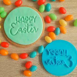 Happy Easter 2 Fondant Stamp